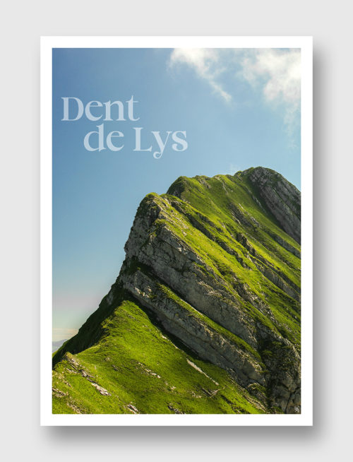 Face Montagne - Dent de Lys