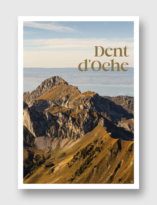 Face Montagne - Dent d'Oche