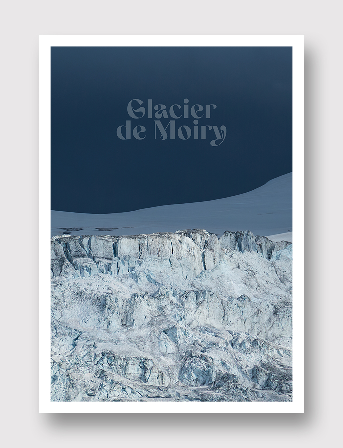 Face Montagne - Glacier de Moiry