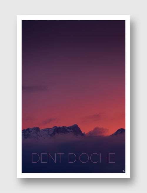 Face Montagne - Dent d'Oche