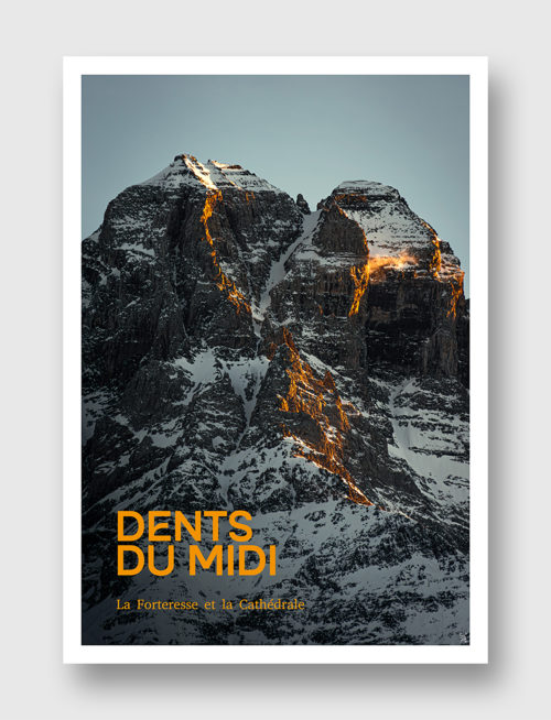 Face Montagne - Dents du Midi