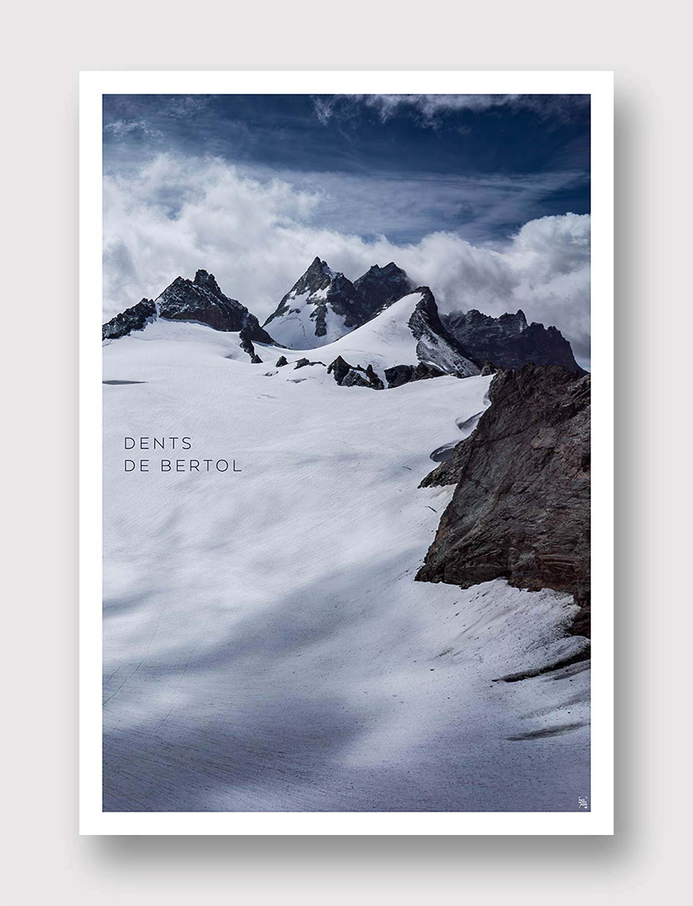 Face Montagne - Dents de Bertol