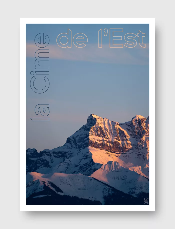 Face Montagne - La Cime de l'Est