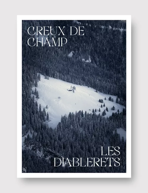 Face Montagne - Creux de Champ, les Diablerets