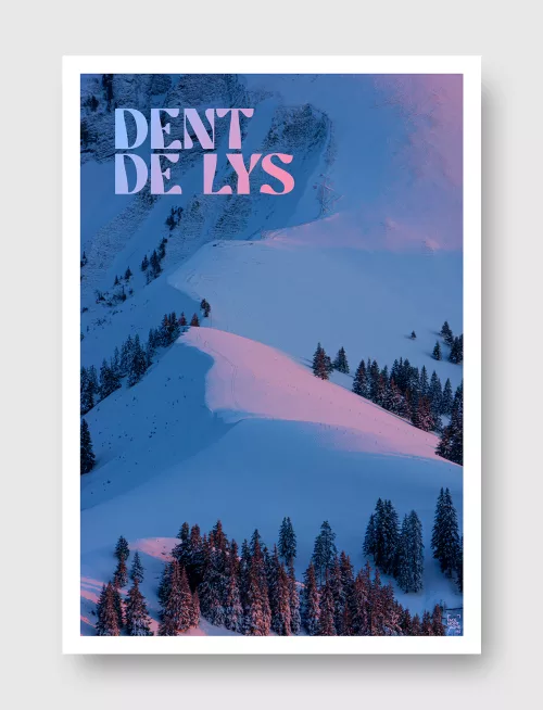 Face Montagne - Dent de Lys
