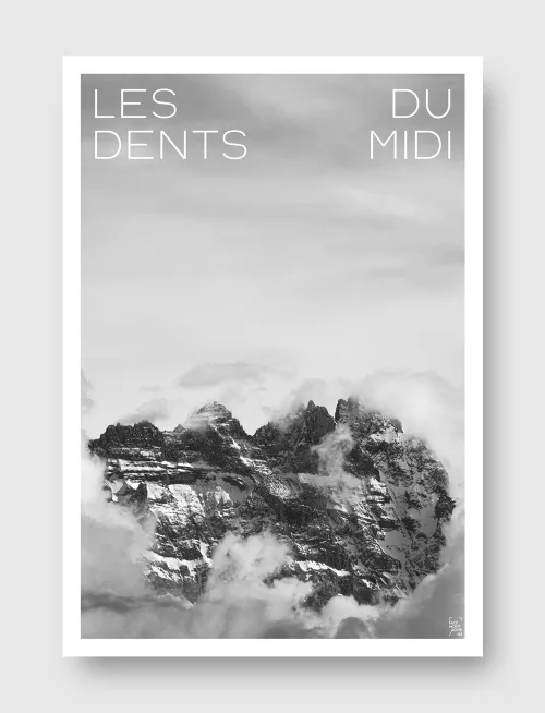 Face Montagne - Les Dents du Midi