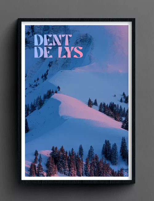 Face Montagne - Dent de Lys