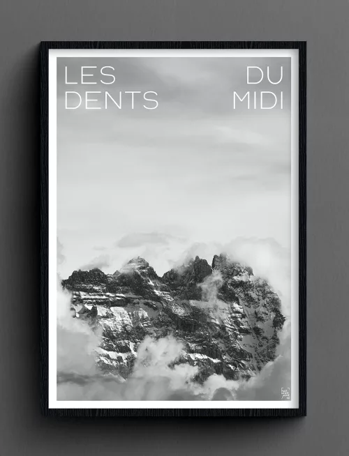 Face Montagne - Les Dents du Midi