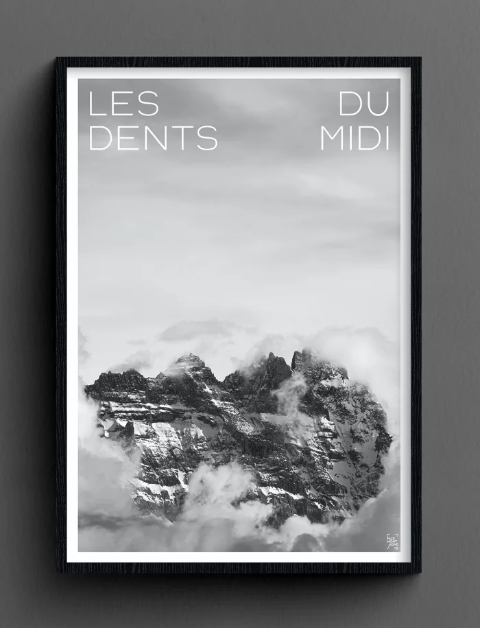 Face Montagne - Les Dents du Midi
