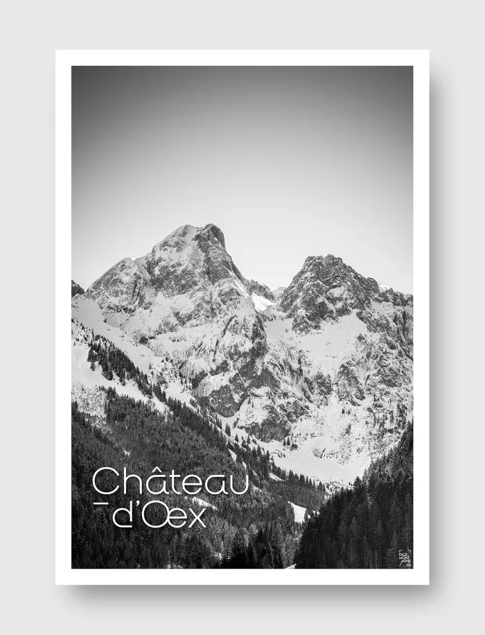 Face Montagne - Château d'Oex