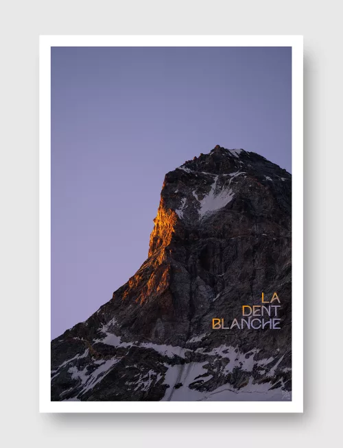 Face Montagne - La Dent Blanche