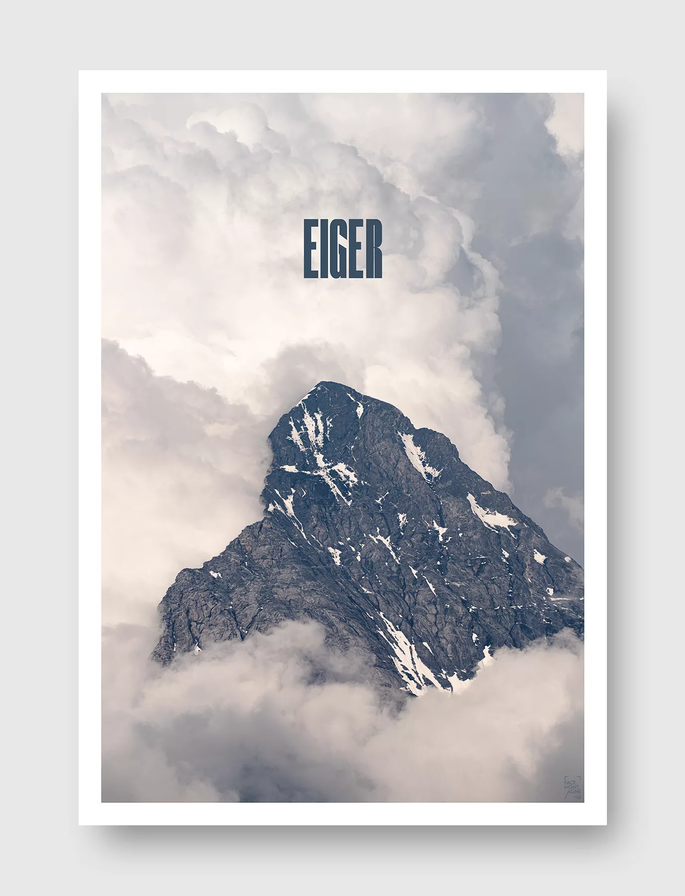 Face Montagne - Eiger