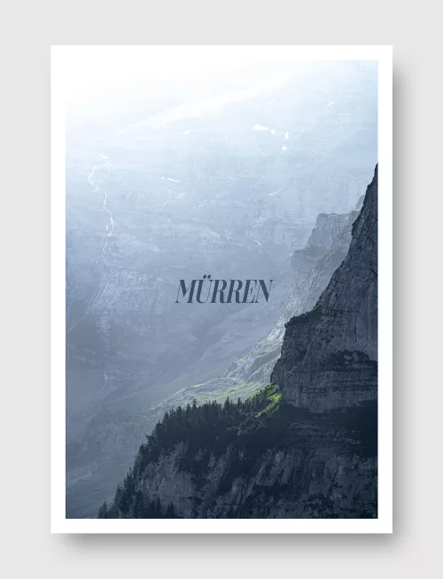 Face Montagne - Mürren