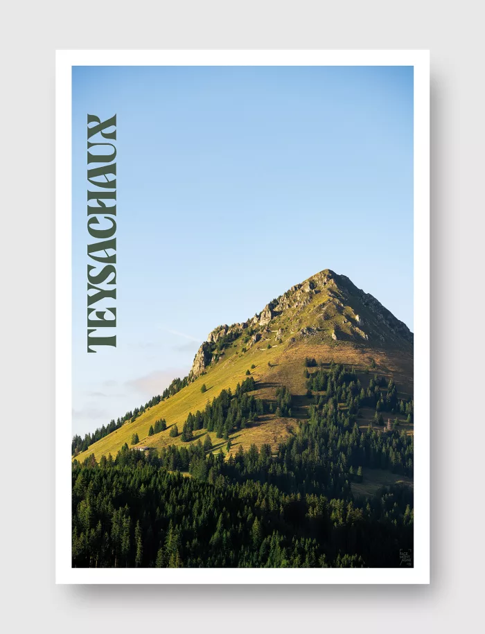 Face Montagne - Teysachaux