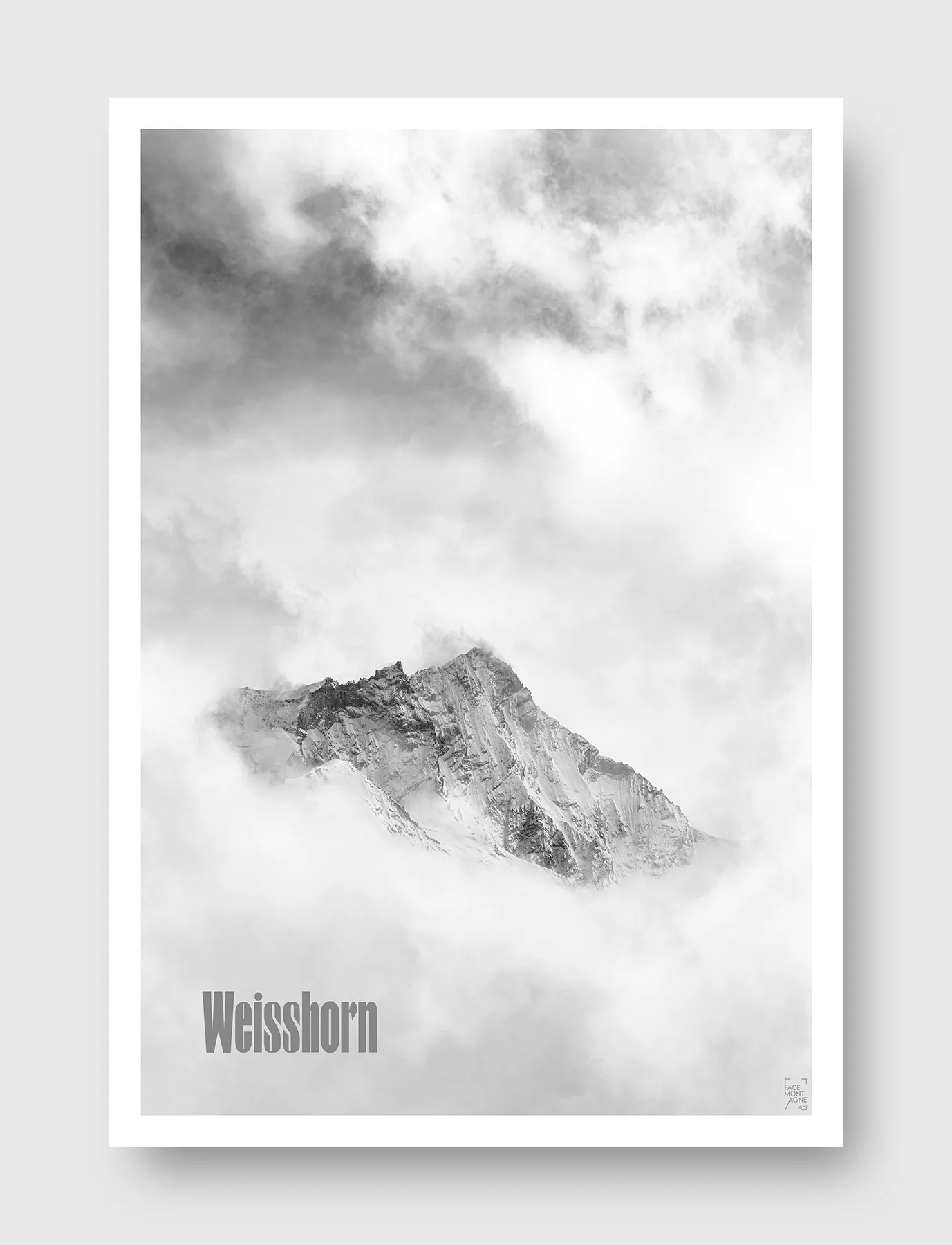 Face Montagne - Weisshorn
