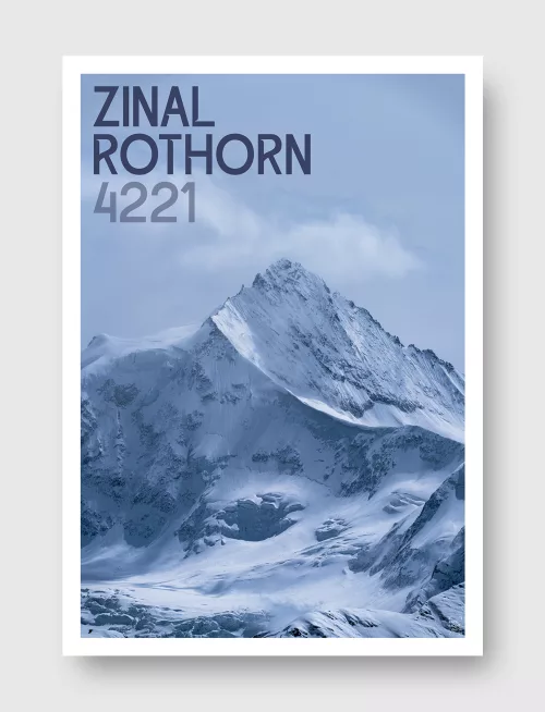 Face Montagne - Zinalrothorn 4221