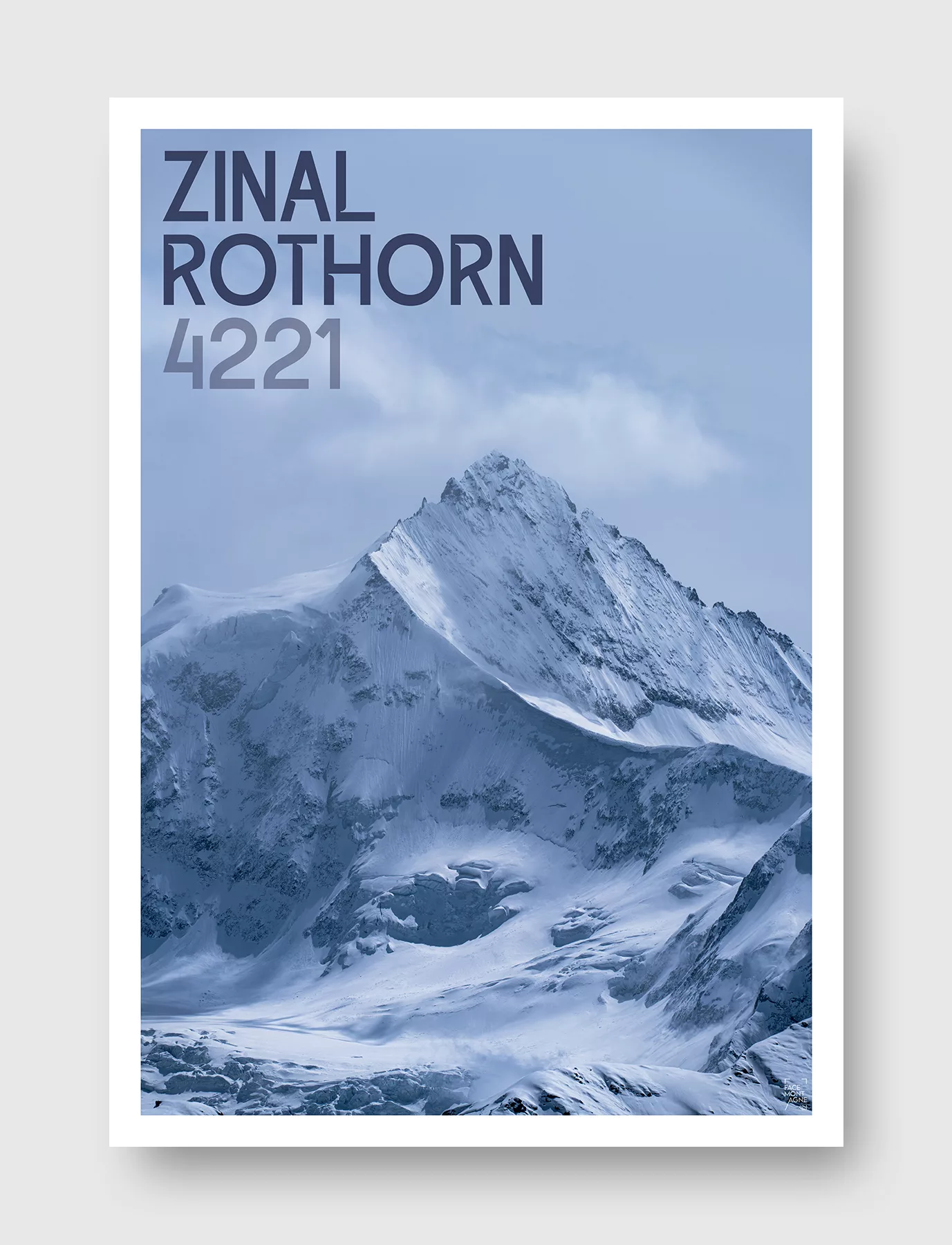 Face Montagne - Zinalrothorn 4221
