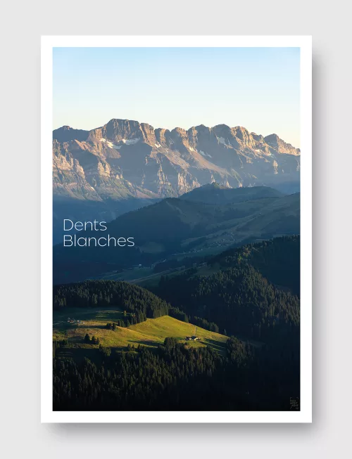 Face Montagne - Les Dents Blanches