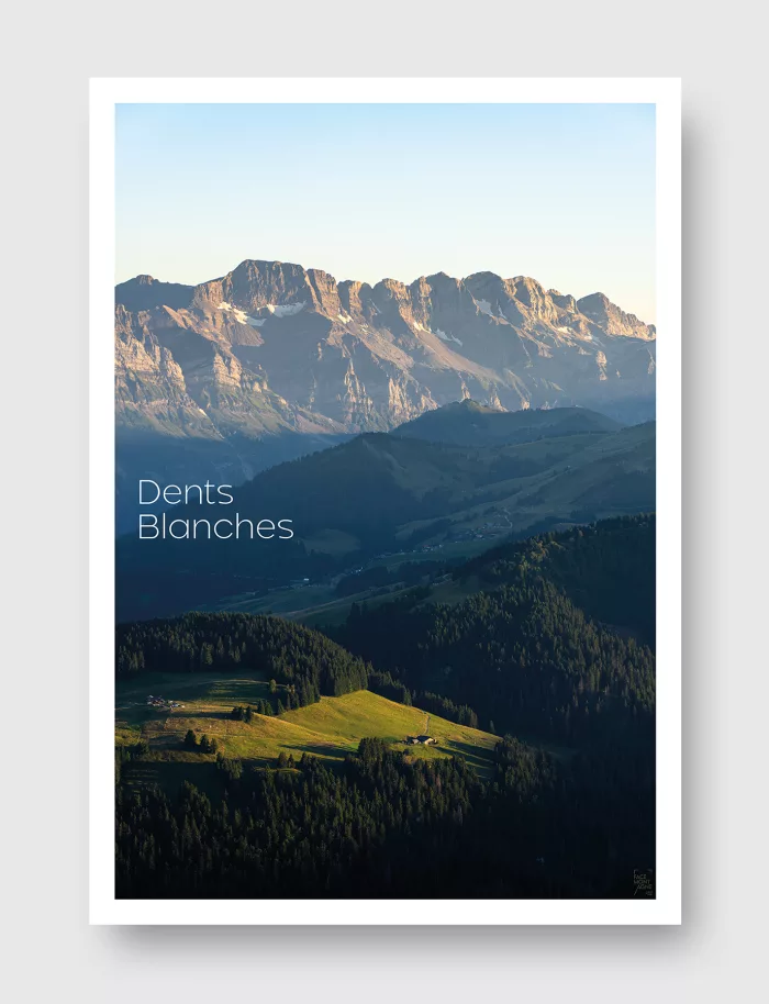 Face Montagne - Les Dents Blanches