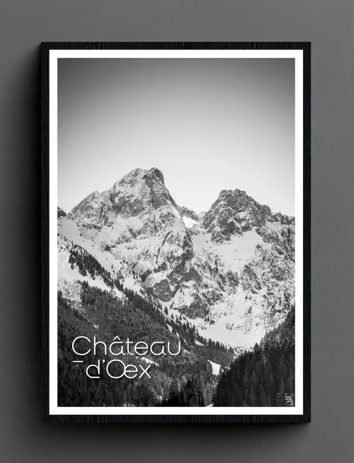 Face Montagne - Château d'Oex