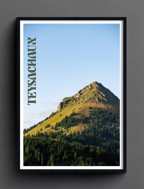 Face Montagne - Teysachaux