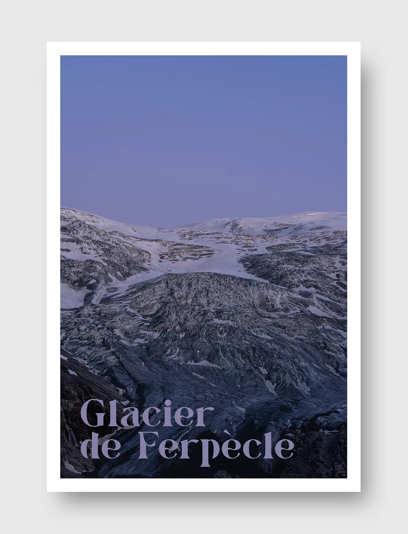 Face Montagne - Glacier de Ferpècle