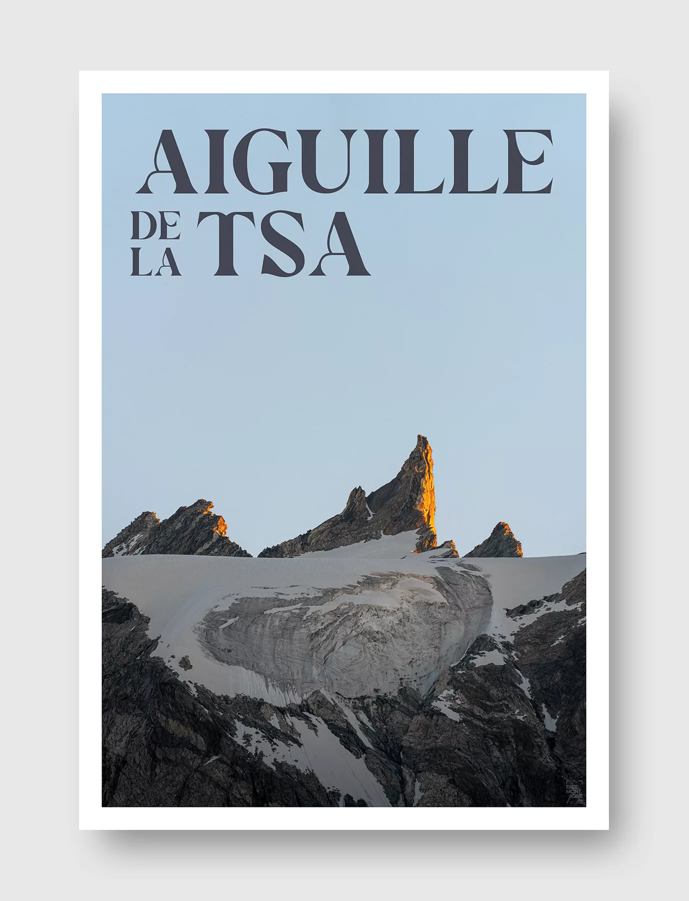 Face Montagne - Aiguille de la Tsa