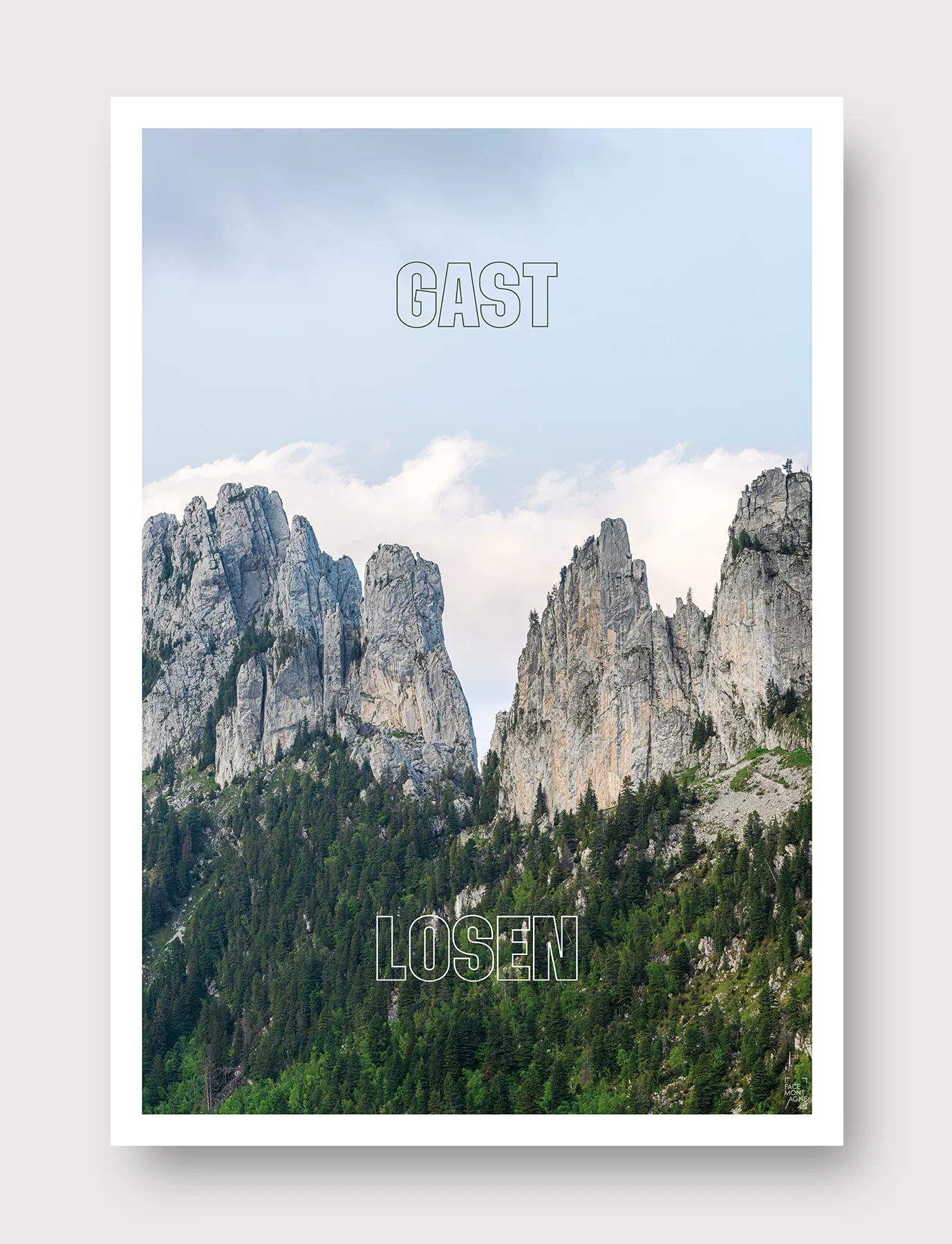 Face Montagne - Gastlosen