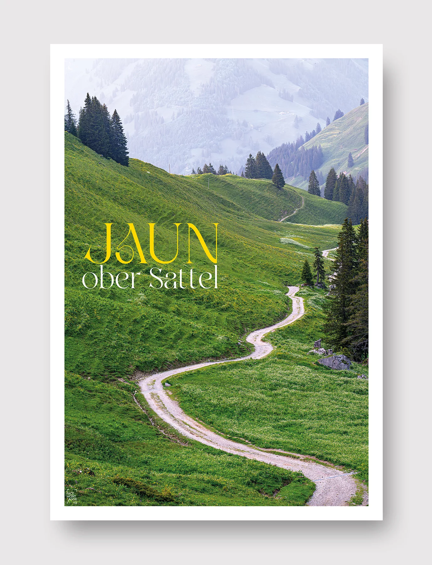Face Montagne - Jaun, Ober Sattel