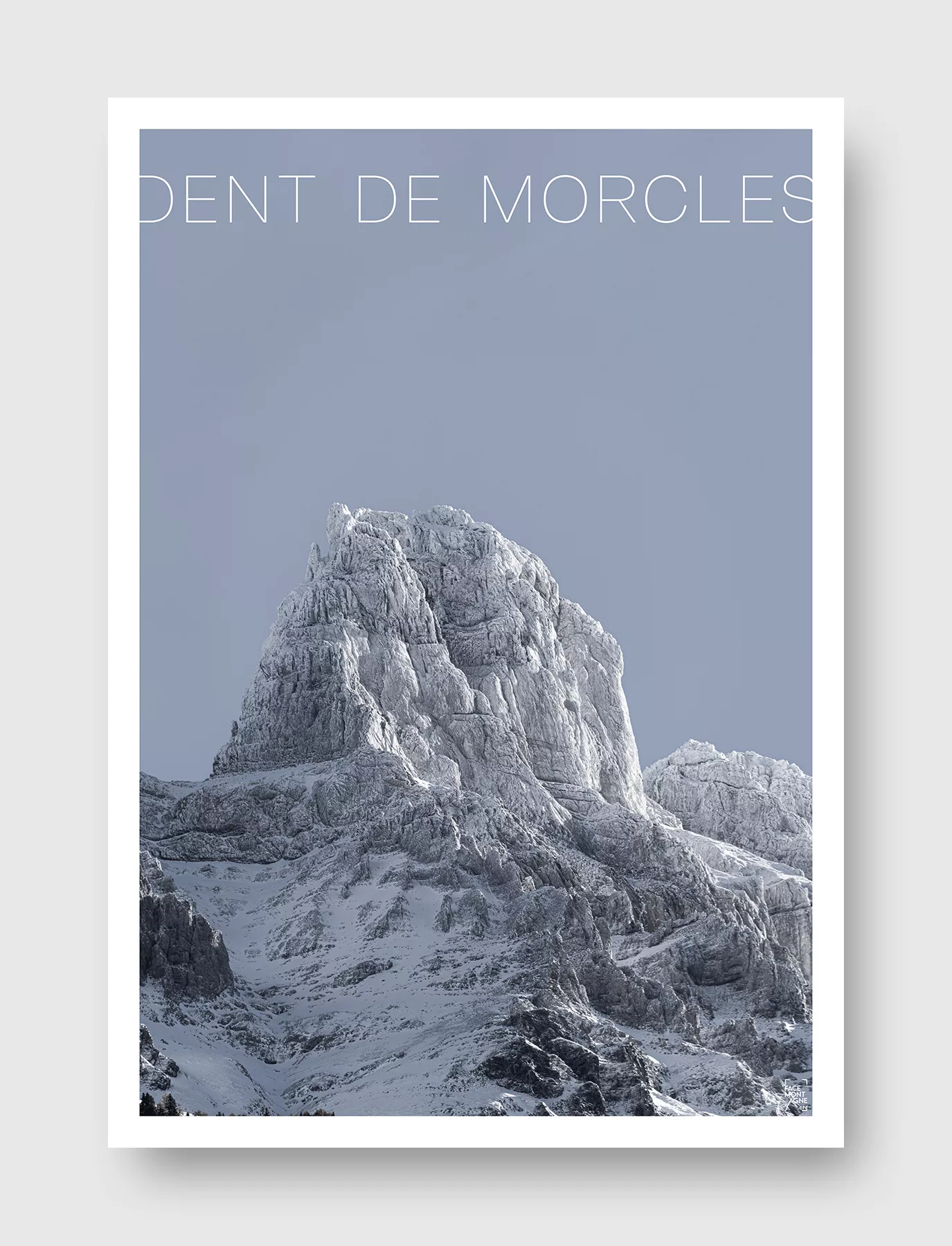 Face Montagne - Dent de Morcles