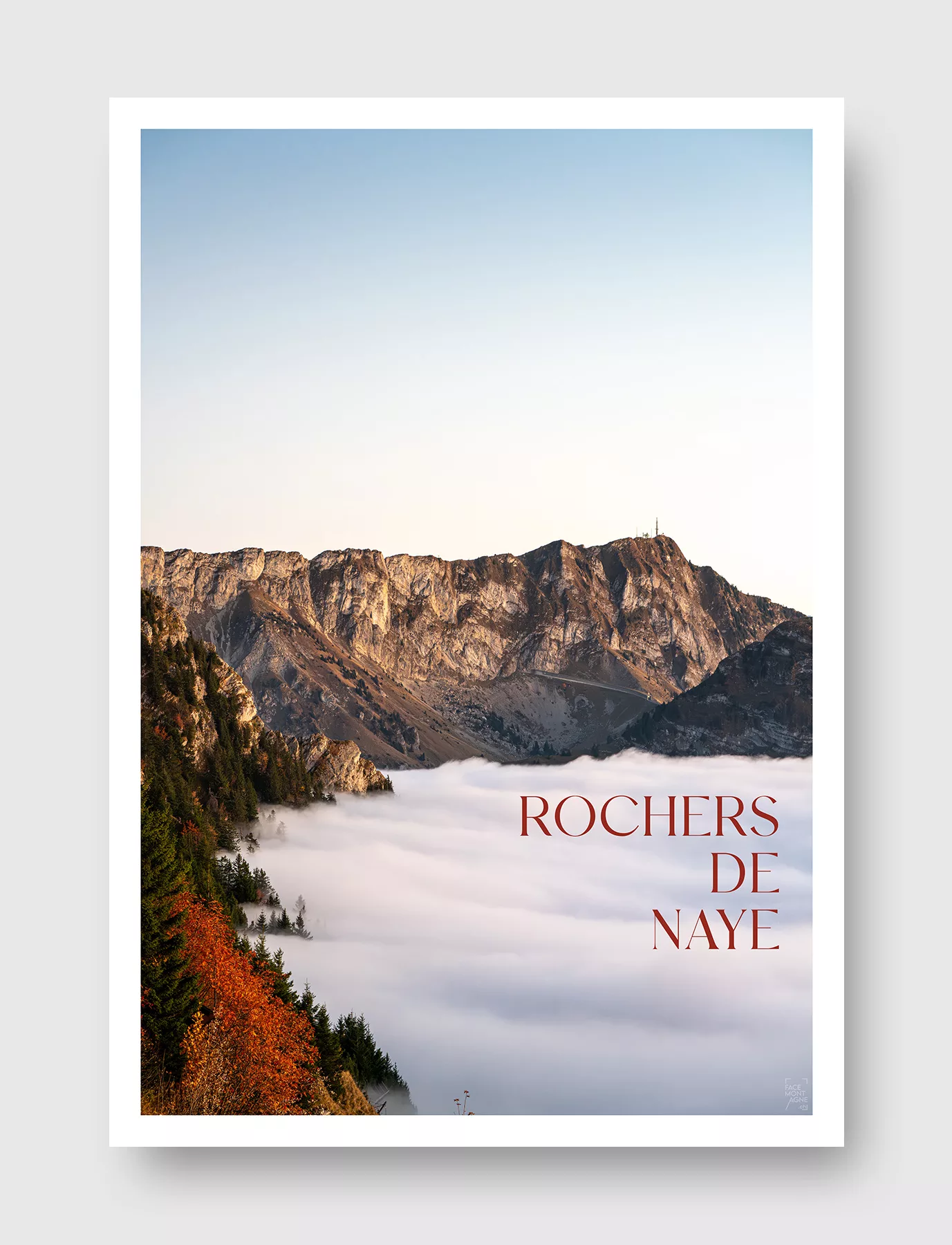 Face Montagne - Rochers-de-Naye