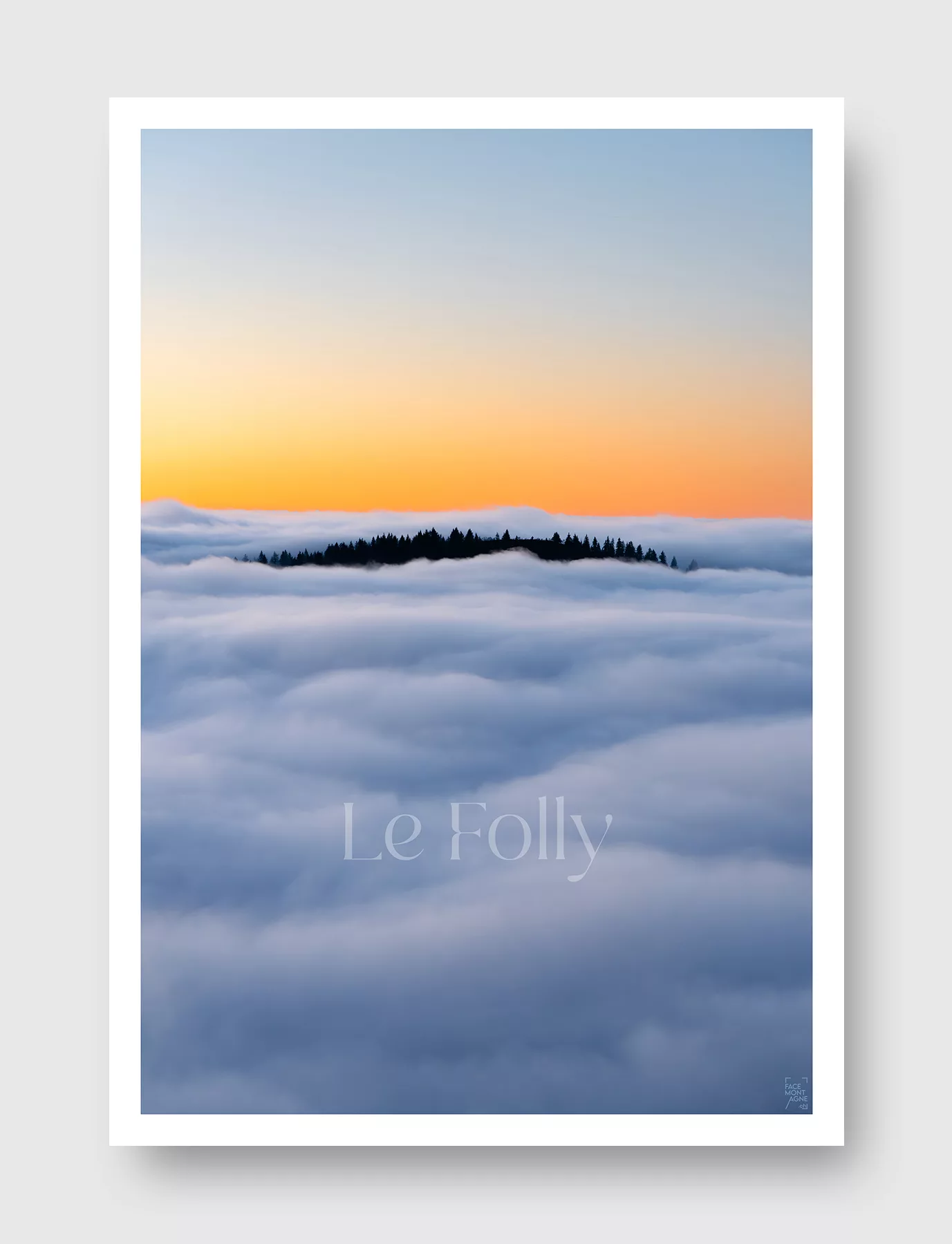 Face Montagne - Le Folly