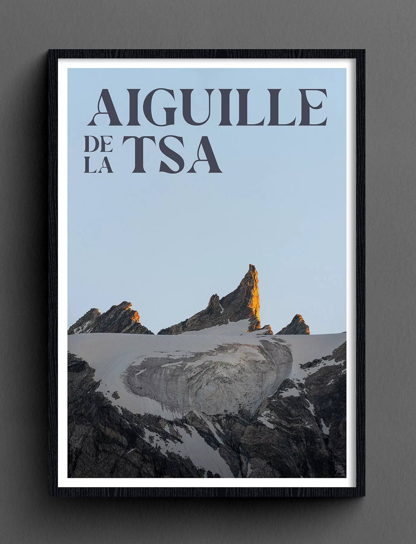 Face Montagne - Aiguille de la Tsa