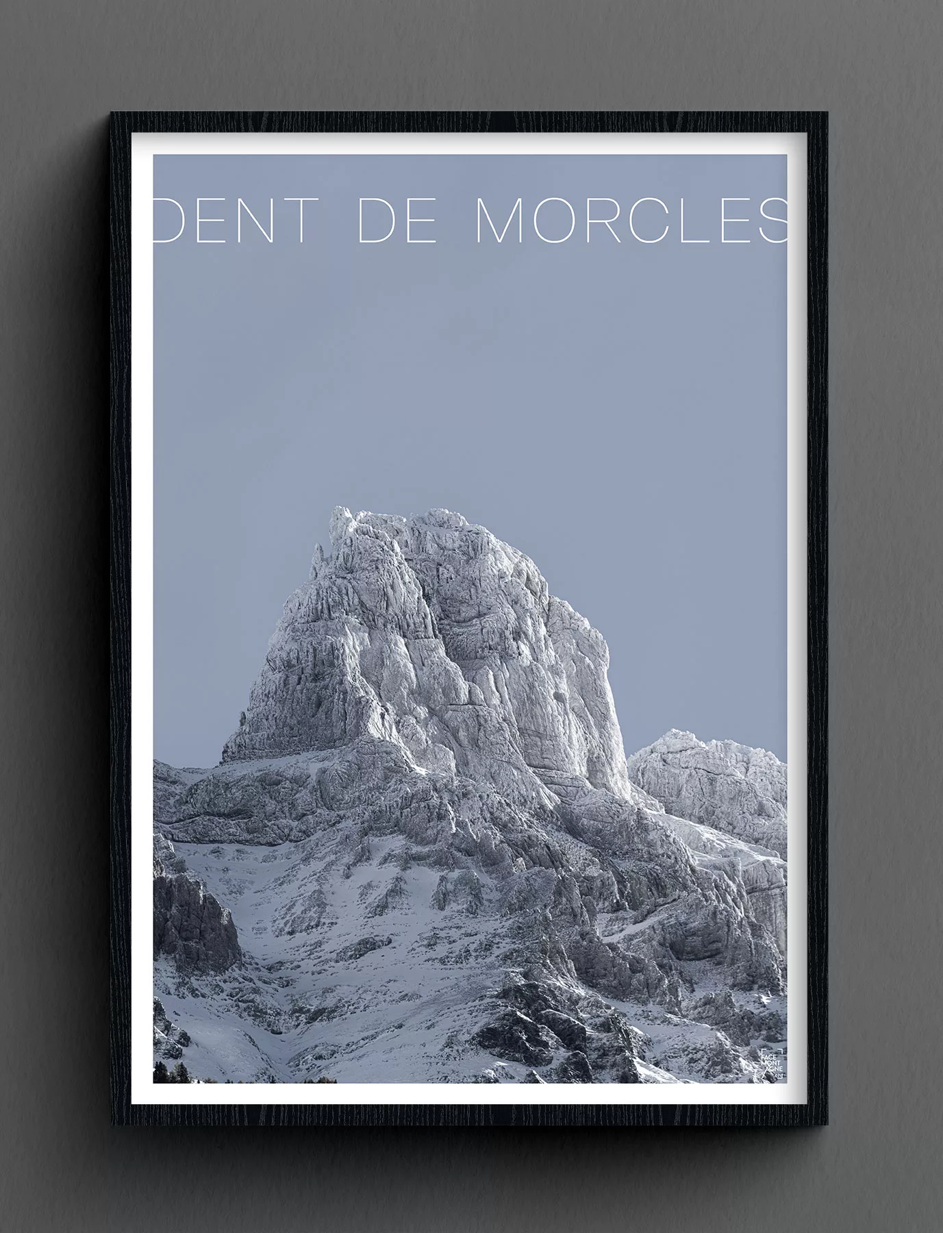Face Montagne - Dent de Morcles