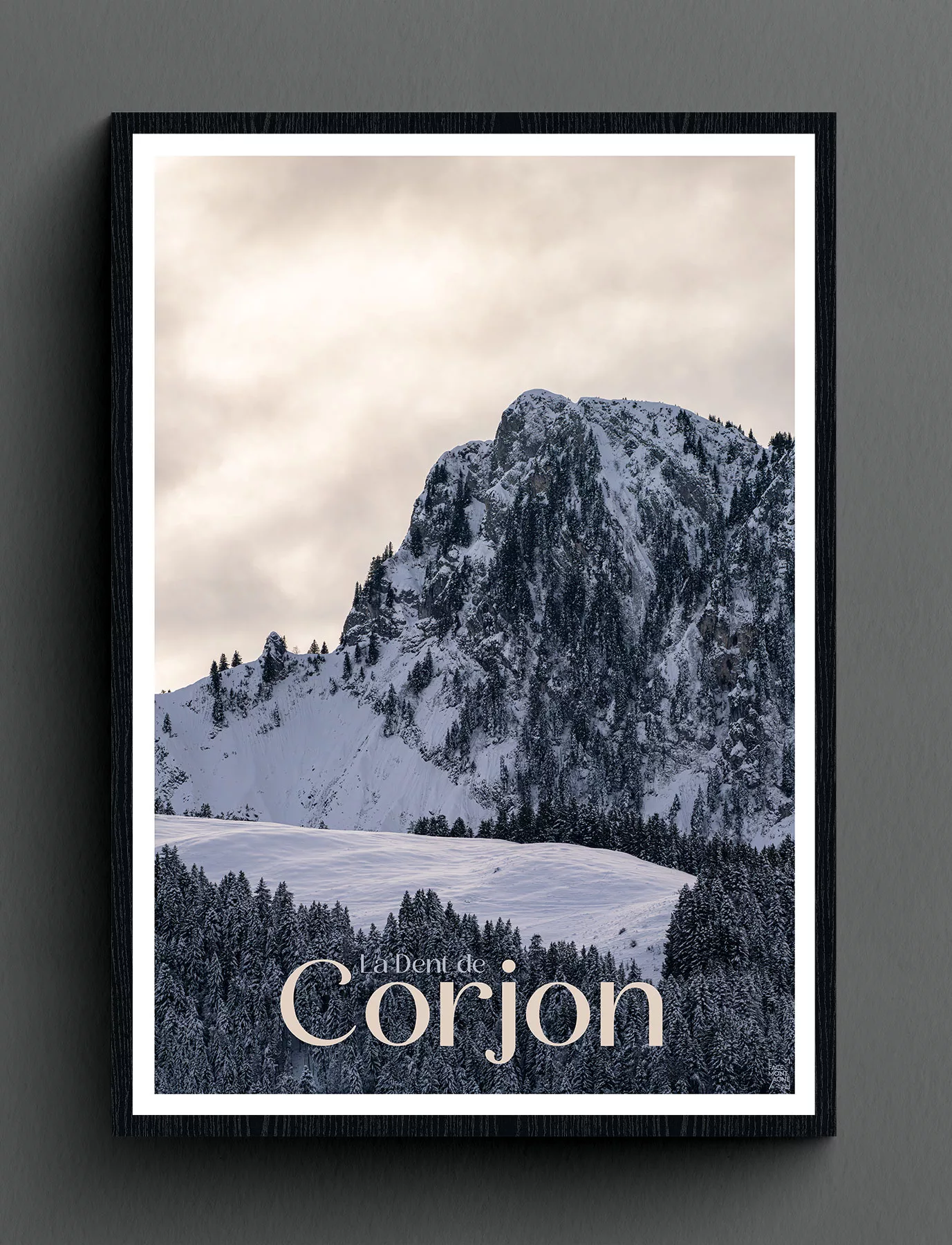 Face Montagne - La Dent de Corjon