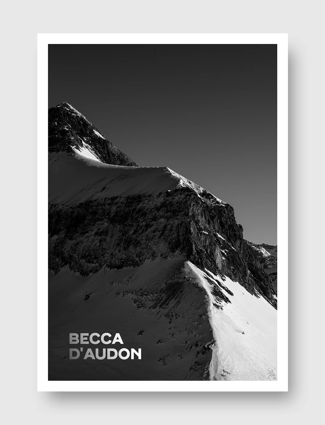 Face Montagne - Becca d'Audon