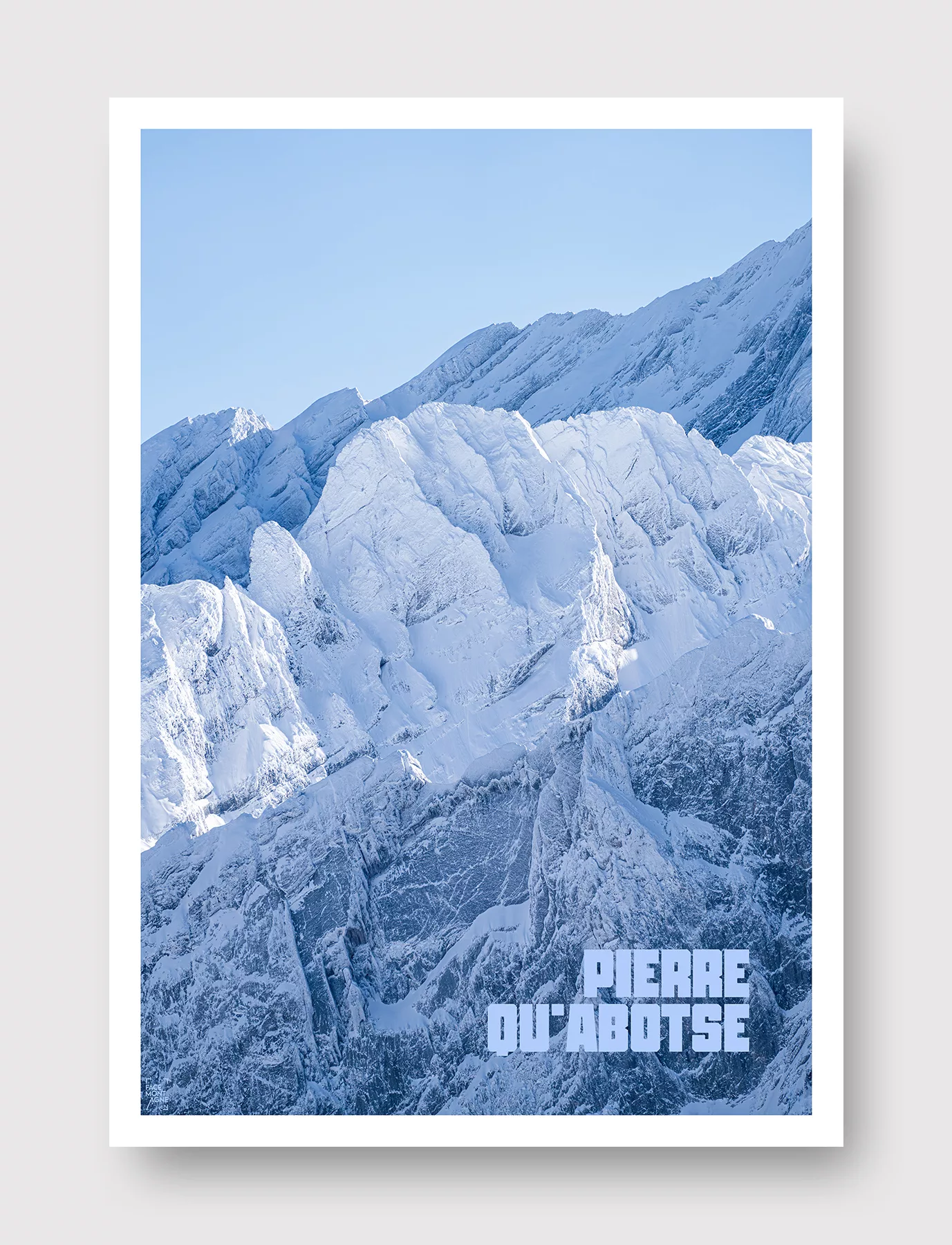 Face Montagne - Pierre Qu'Abotse