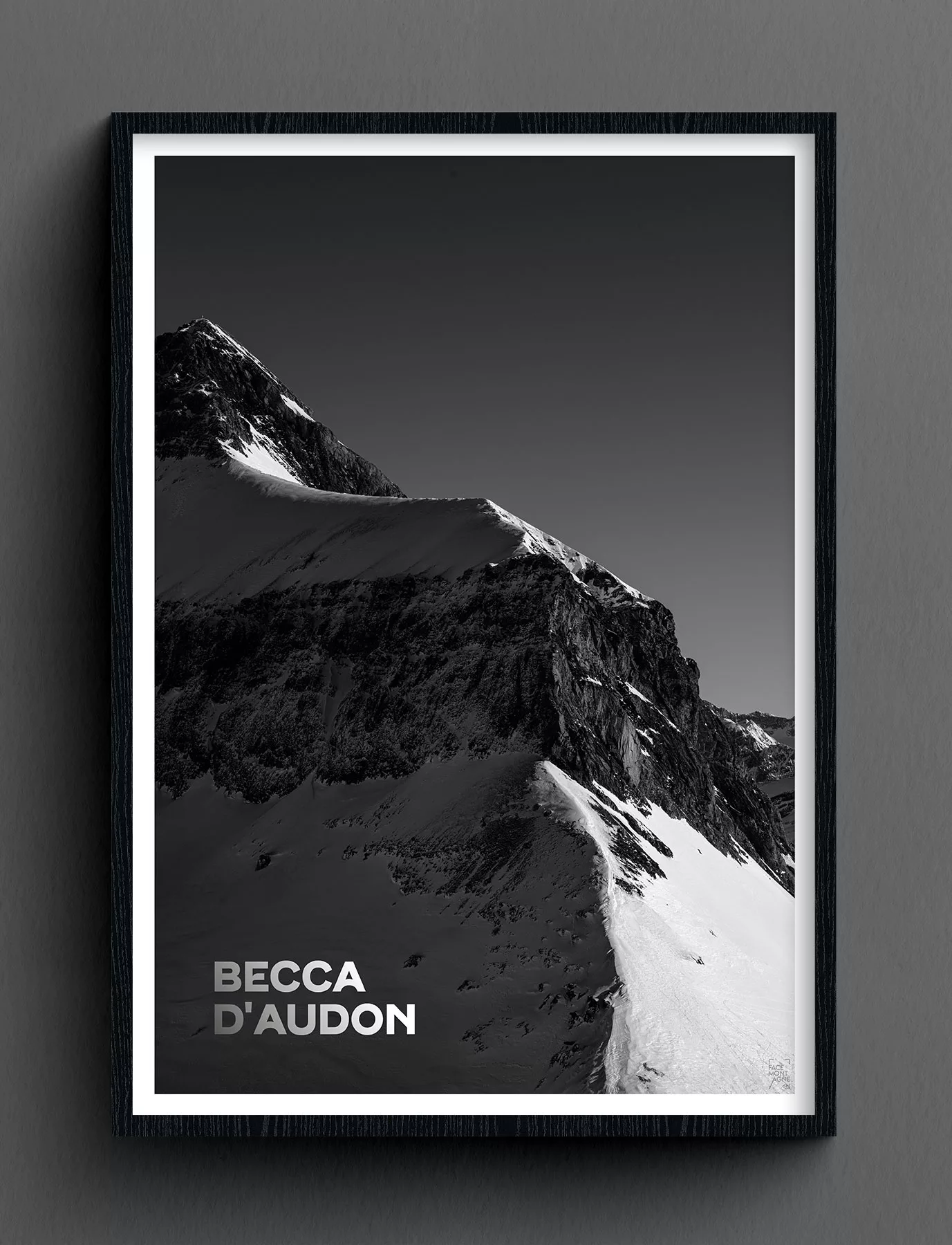 Face Montagne - Becca d'Audon