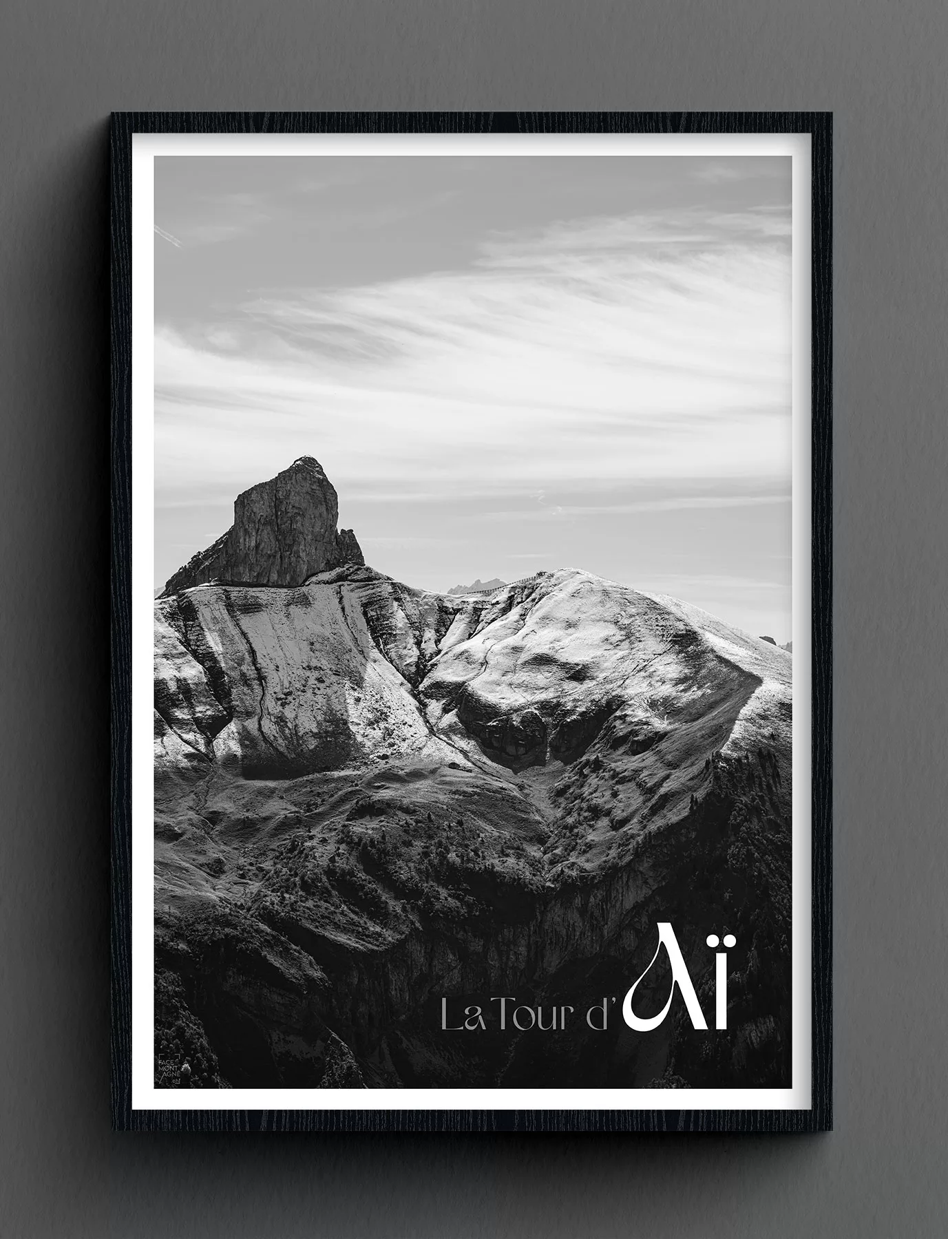 Face Montagne - La Tour d'Aï