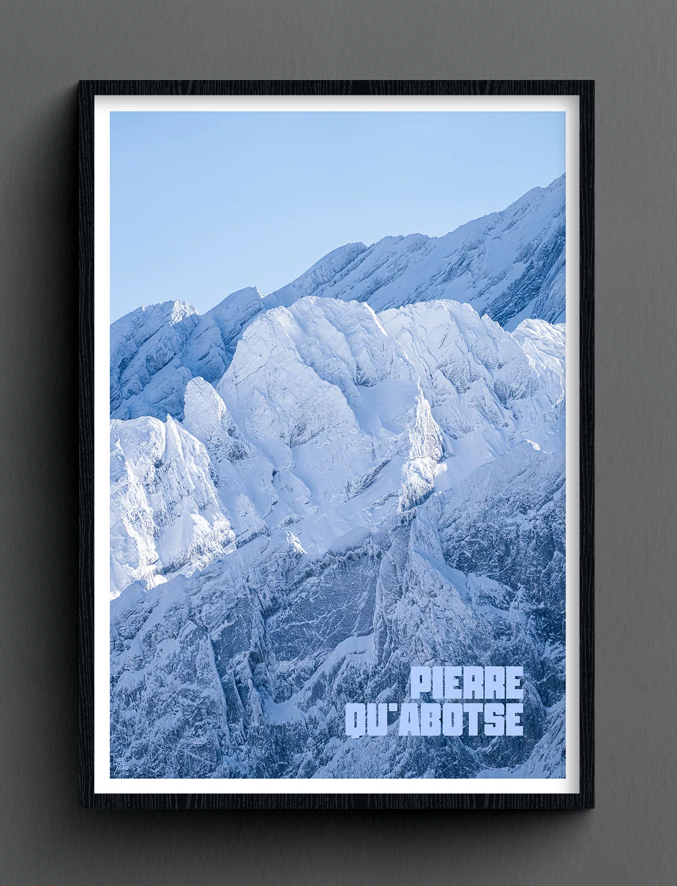 Face Montagne - Pierre Qu'Abotse