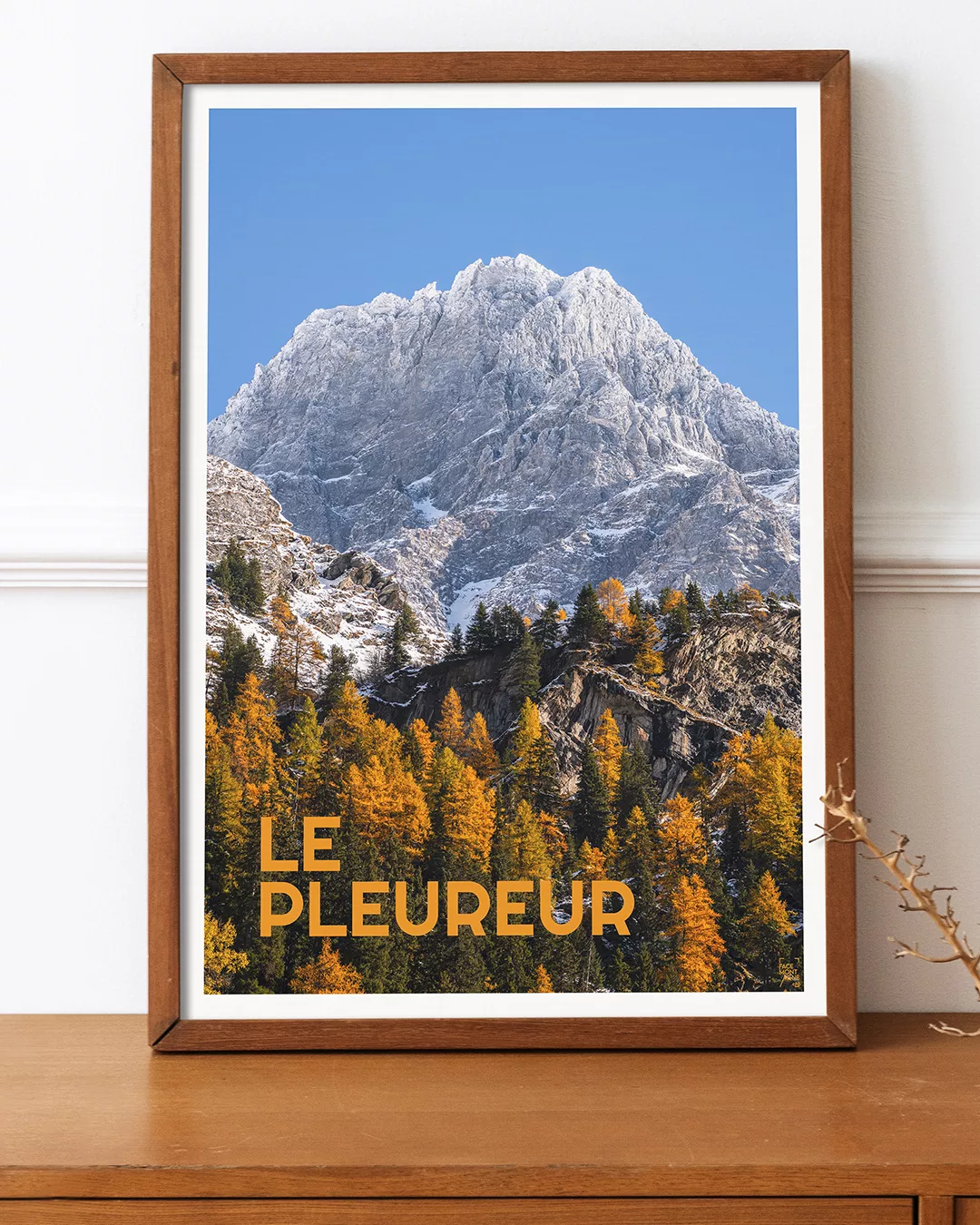 Face Montagne - Le Pleureur