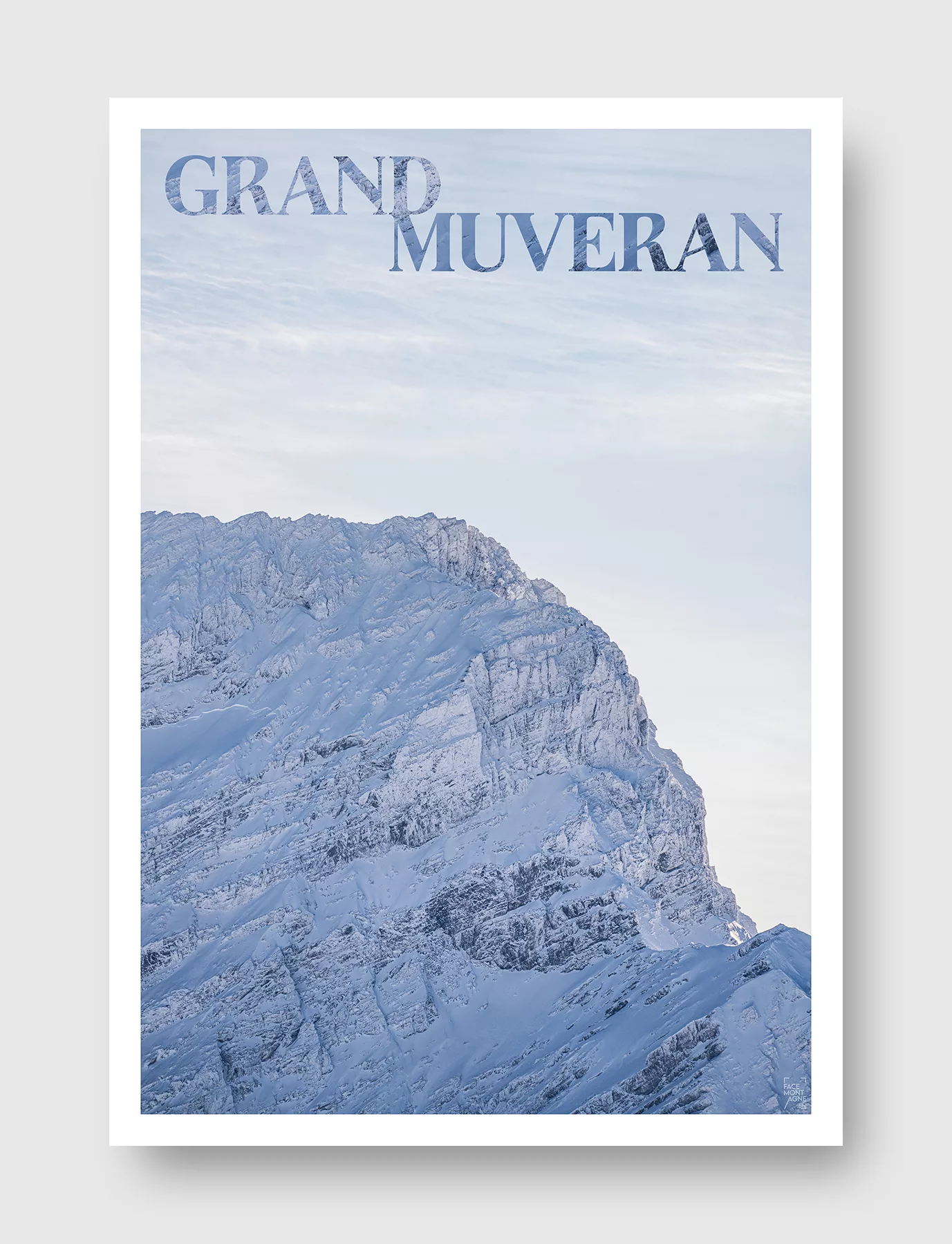 Face Montagne - Grand Muveran