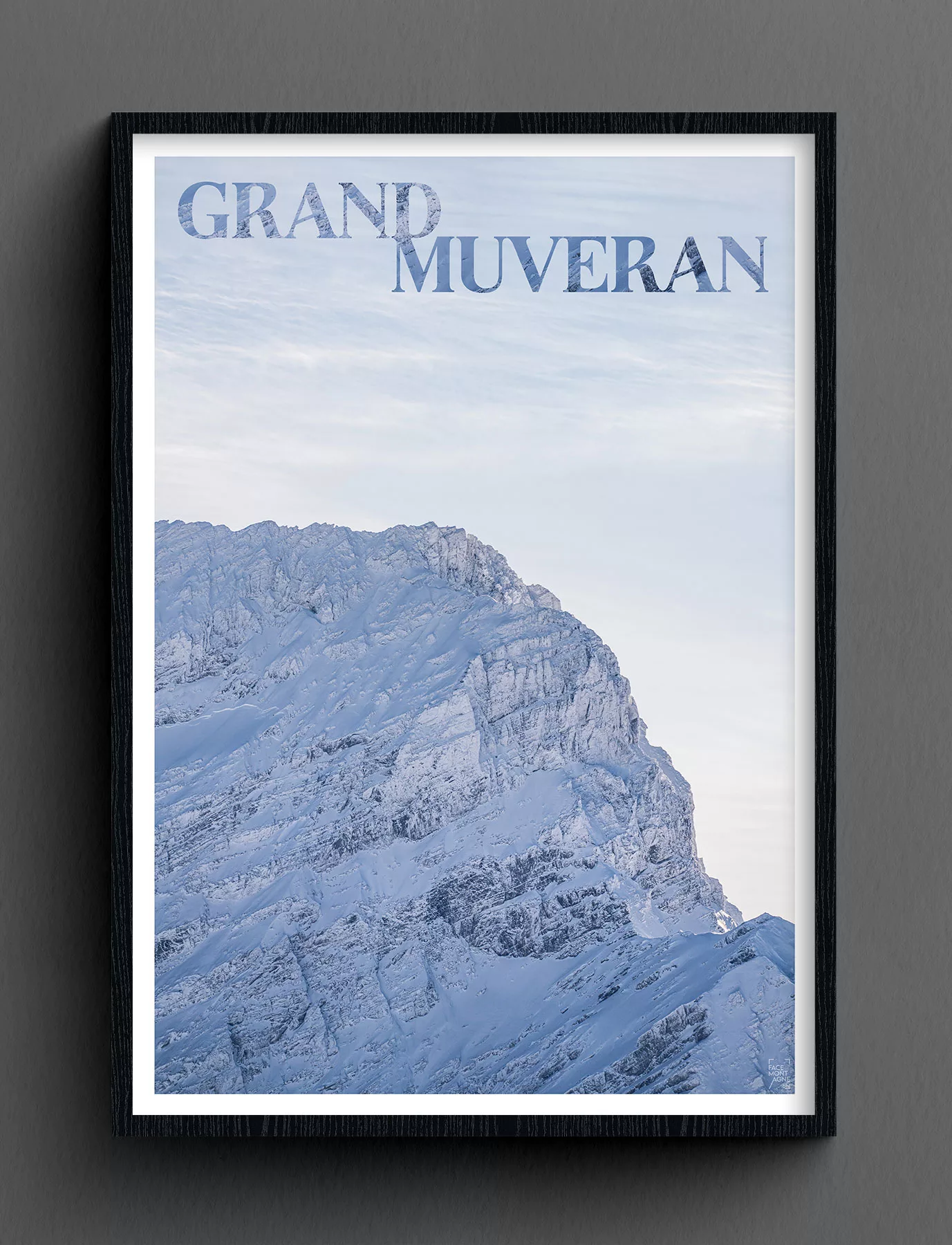 Face Montagne - Grand Muveran