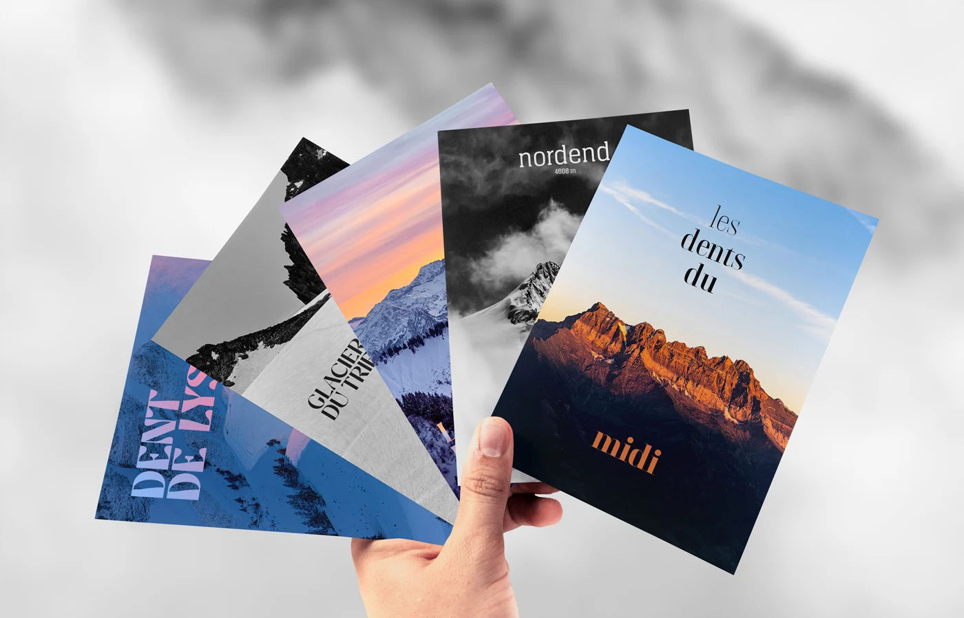 Face Montagne - Cartes postales de montagnes suisses