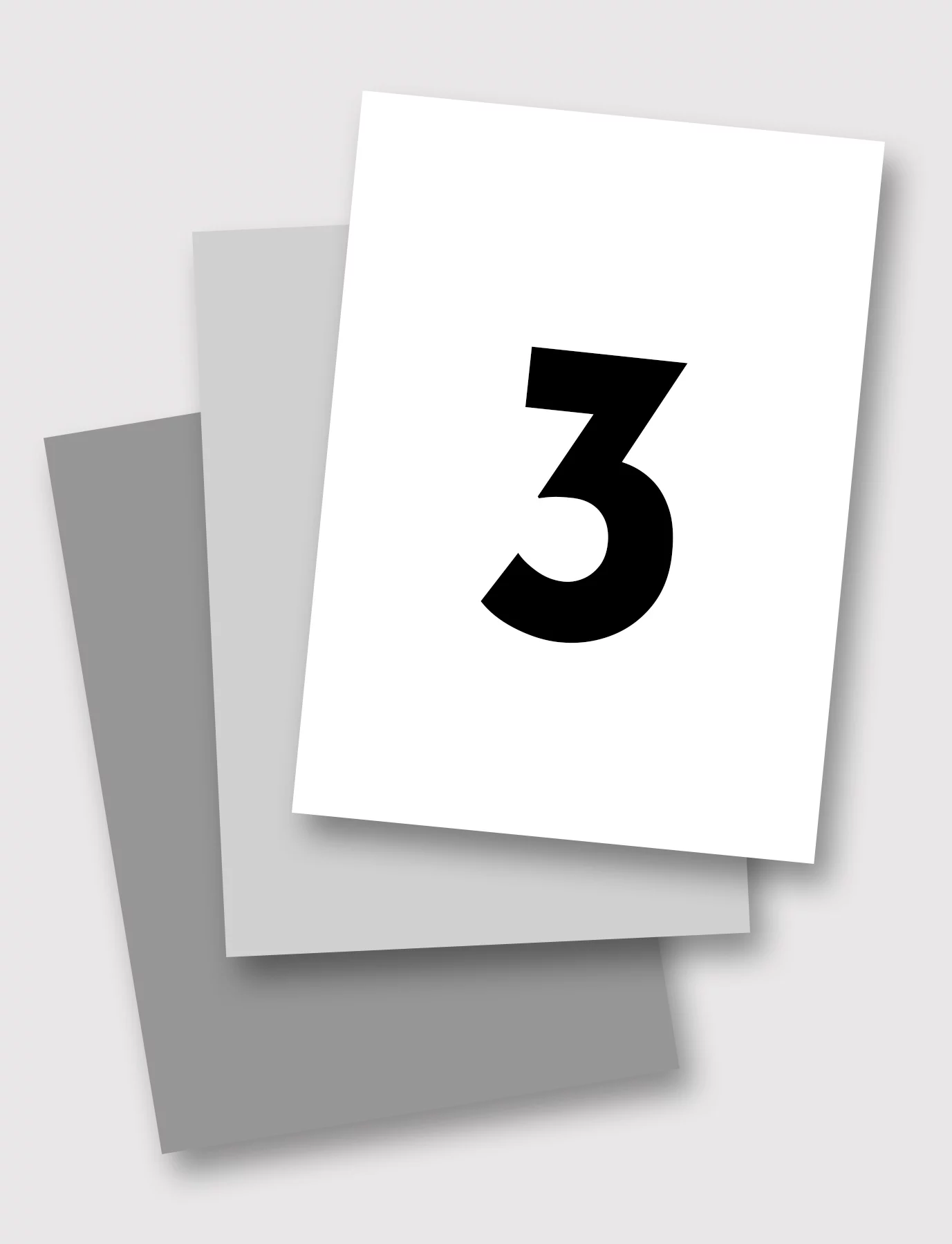 Face Montagne - Pack 3 cartes postales