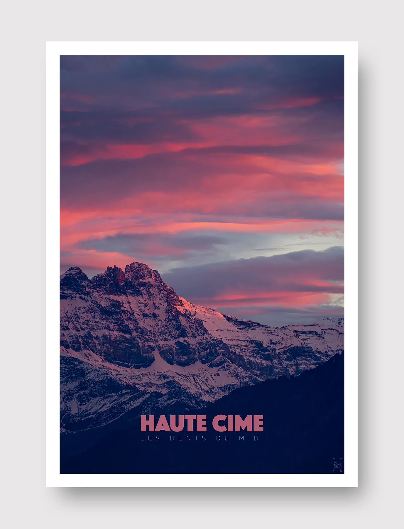 Face Montagne - Haut Cime - Dents du Midi