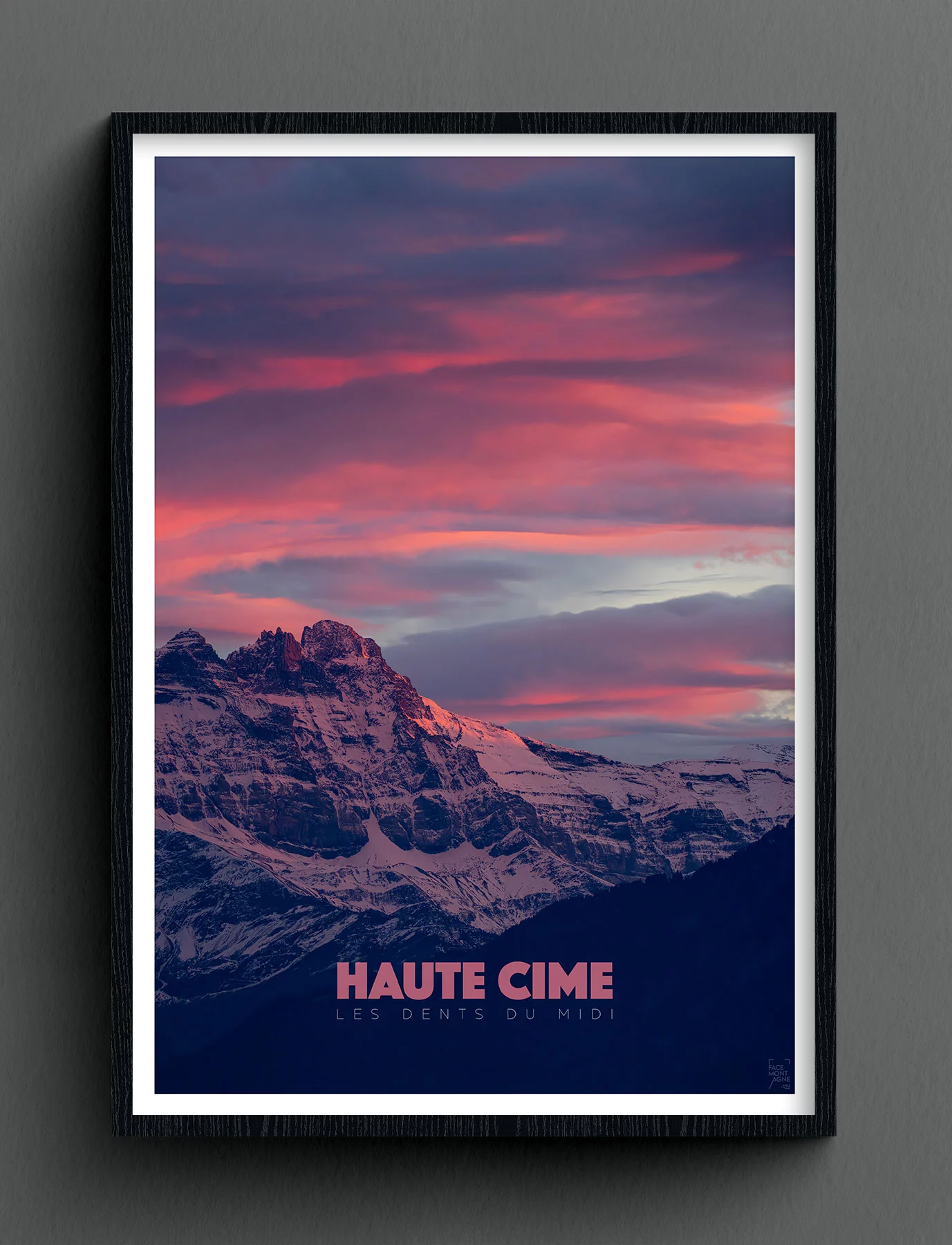 Face Montagne - Haut Cime - Dents du Midi