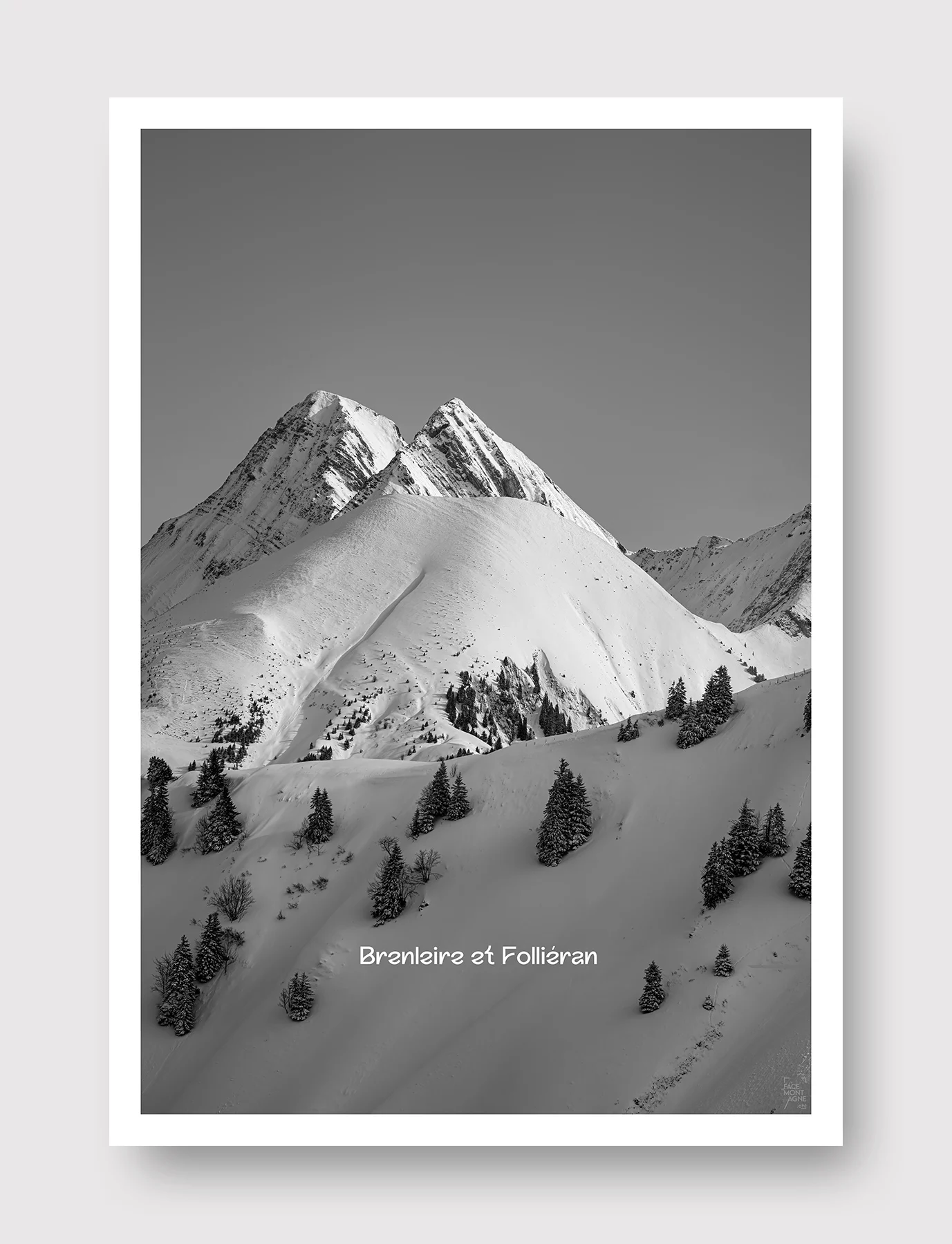 Face Montagne - Brenleire et Folliéran