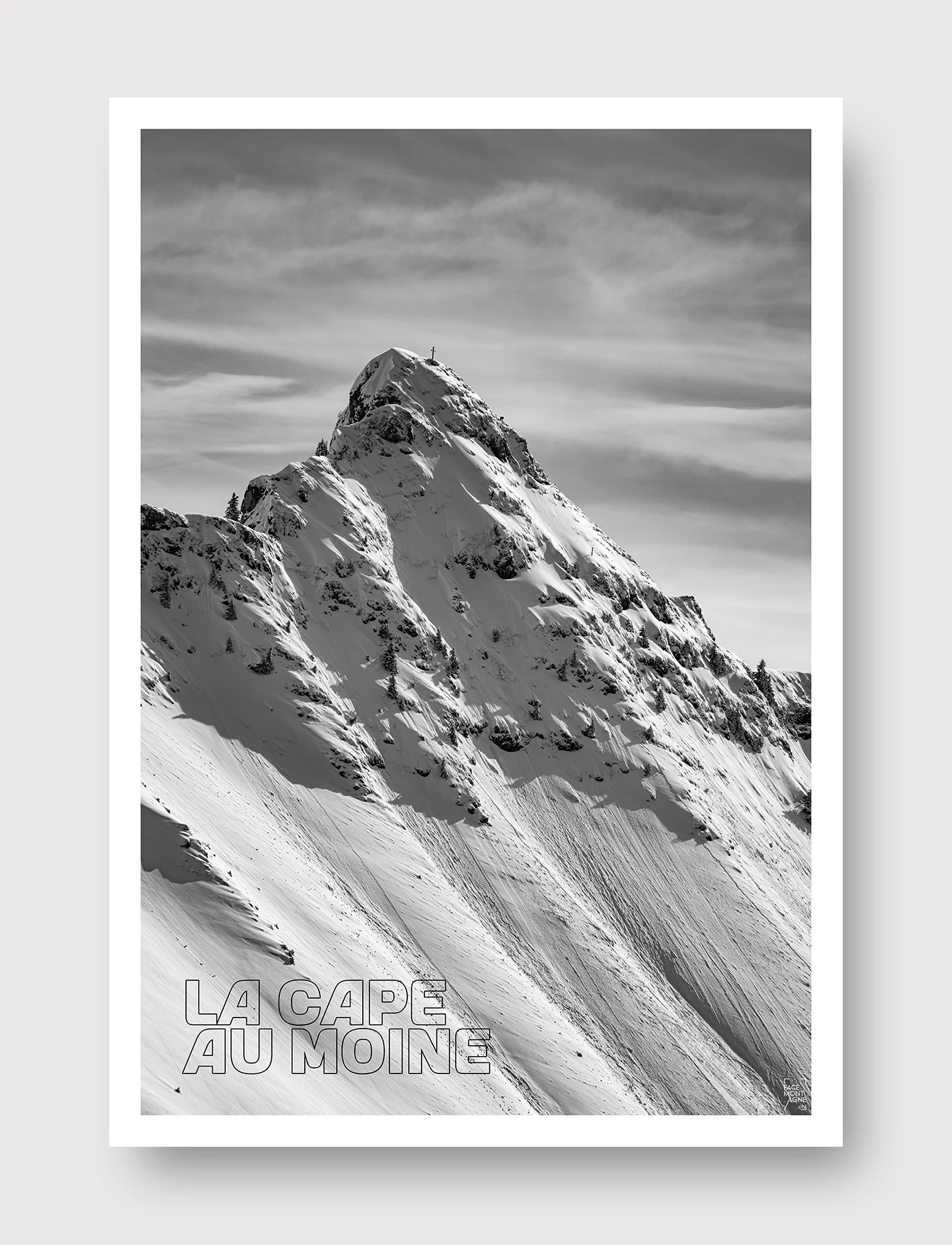 Face Montagne - La Cape au Moine