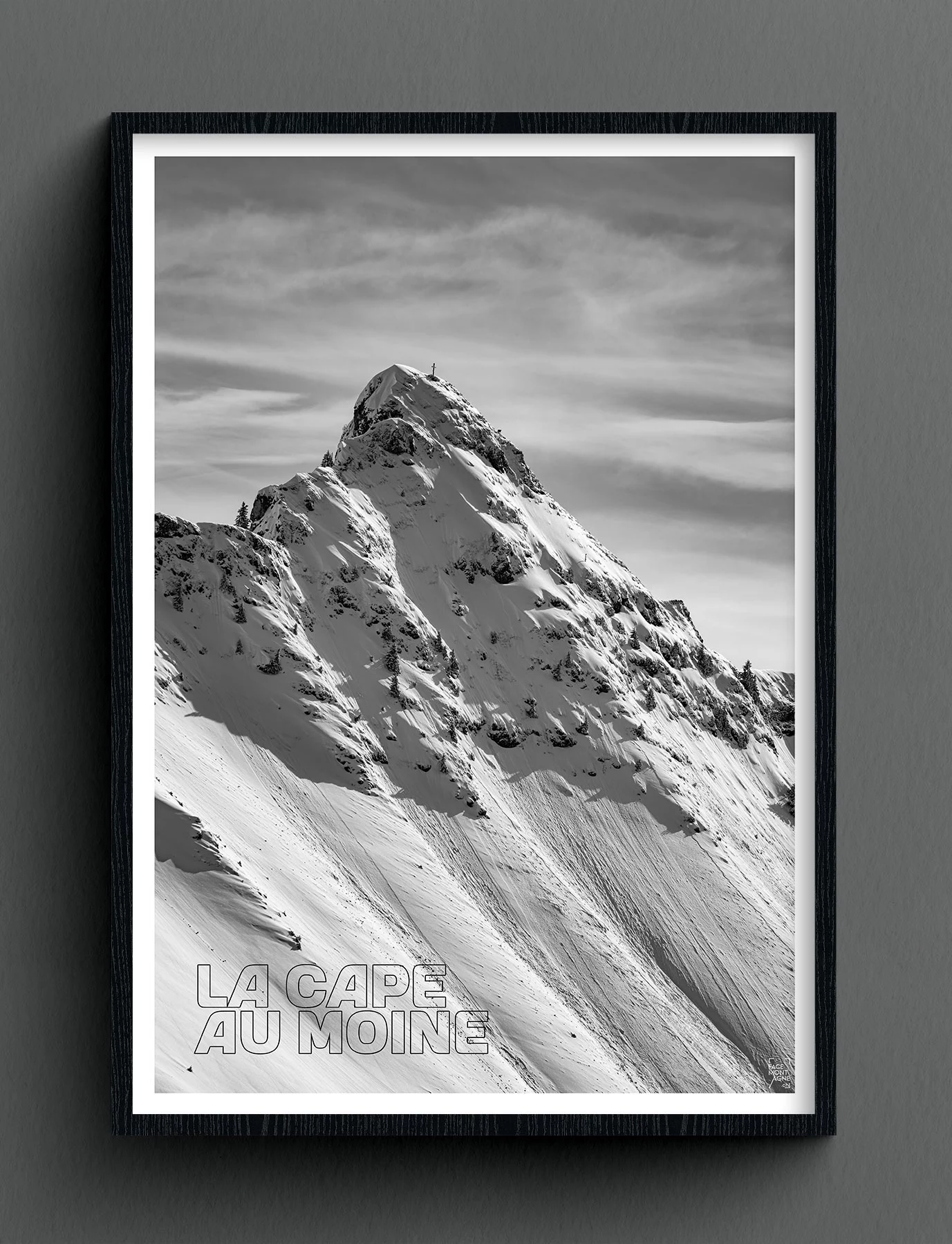Face Montagne - La Cape au Moine